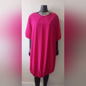 Plus Size Women's Shirt Dress